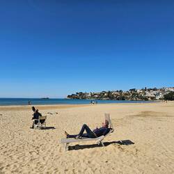 The beach at Gaeta