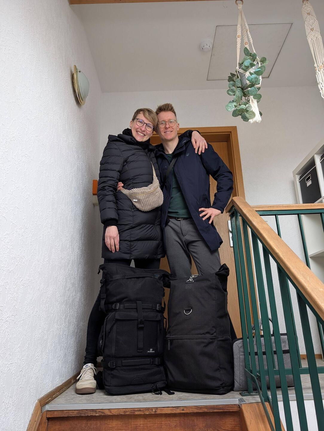 Diese Säcke gehen jetzt auf Reisen