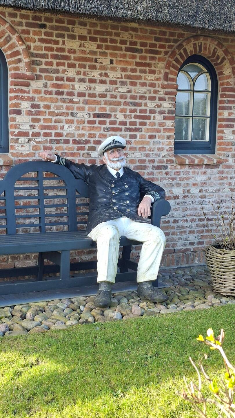 Auf dem Weg zur Uwe-Düne. Im ersten Moment war ich enttäuscht, daß mein "Moin" nicht erwidert wurde