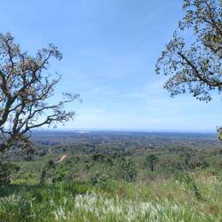 Höchster Punkt für heute. Da hinten ist Meer