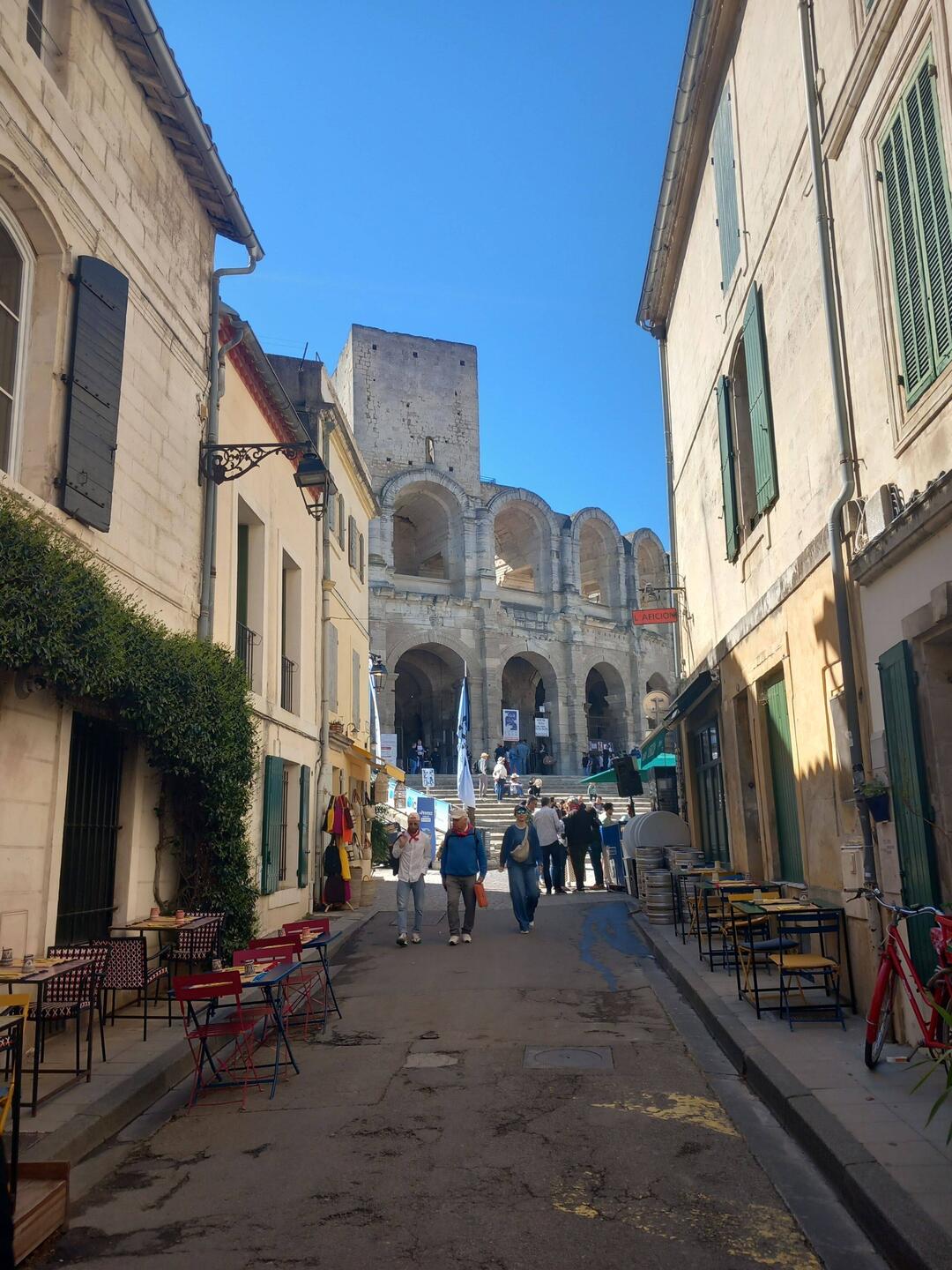 Les arènes d'Arles.
