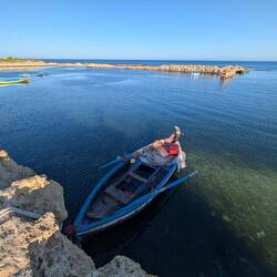 Altes punisches Hafenbecken
