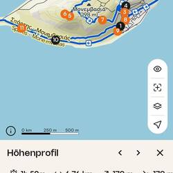 Unsere Wanderung auf der Insel