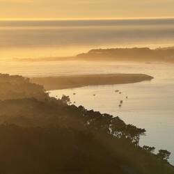 Miradouro da Fraga. Ausblick von Caminha Nähe Unterkunft