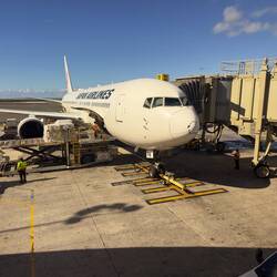 JA619J on the ground at HNL.