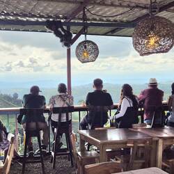 Einfach den Sonntagnachmittag mit Blick in die Landschaft genießen