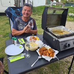 Es wird auch gleich mal gekocht und genüsslich gegessen 😋