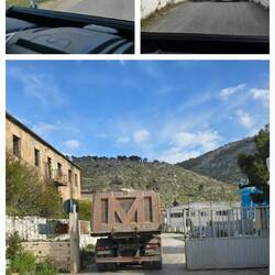 Also alles wieder retour 😬 Die Ausweichstrecke ging dann durch ein Militärgebiet 😳😲