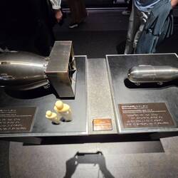 Fat man für Nagadaki - little boy für Hiroshima