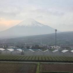Mt. Fujii aus dem Shinkansen