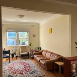 Wohnzimmer in der WG