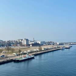Einfahrt in Rostock 🚐