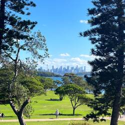 Ausblick von Watsons Bay auf CBD