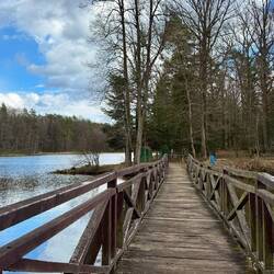 Stausee am Übernachtungsplatz