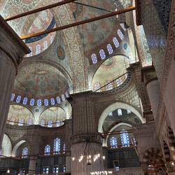 Interni della Moschea Blu