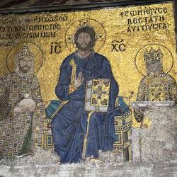 Mosaico in Santa Sofia