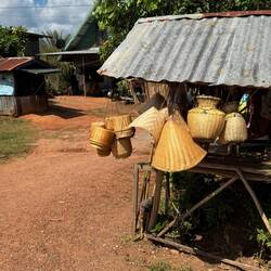 I am very partial to a bit of wicker. I love the rice baskets and found it very hard not to buy.