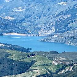 Embalse de Rules - reservoir on the Río Guadalfeo