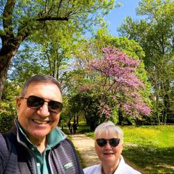 At the University of Bologna's Botanic Garden and Herbarium.