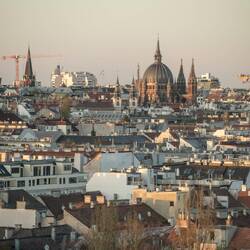 Ausblick aus unserem Hotel