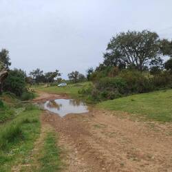 ...man muss nämlich auf den Matsch achten!