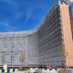 Das Berlaymont-Gebäude - Hauptsitz der Europäischen Kommission