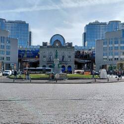 Blick auf das Parlament