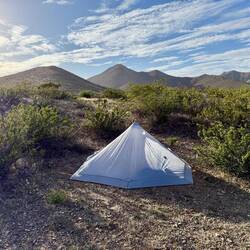 mein heutiger Zeltplatz