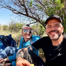 Nach dem Mittagessen haben wir uns hingelegt und etwas gedöst.