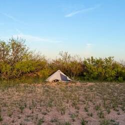 mein heutiger Zeltplatz