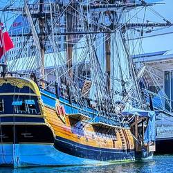 Replica of the Endeavor in Sydney