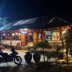 Restaurant neben dem Homestay