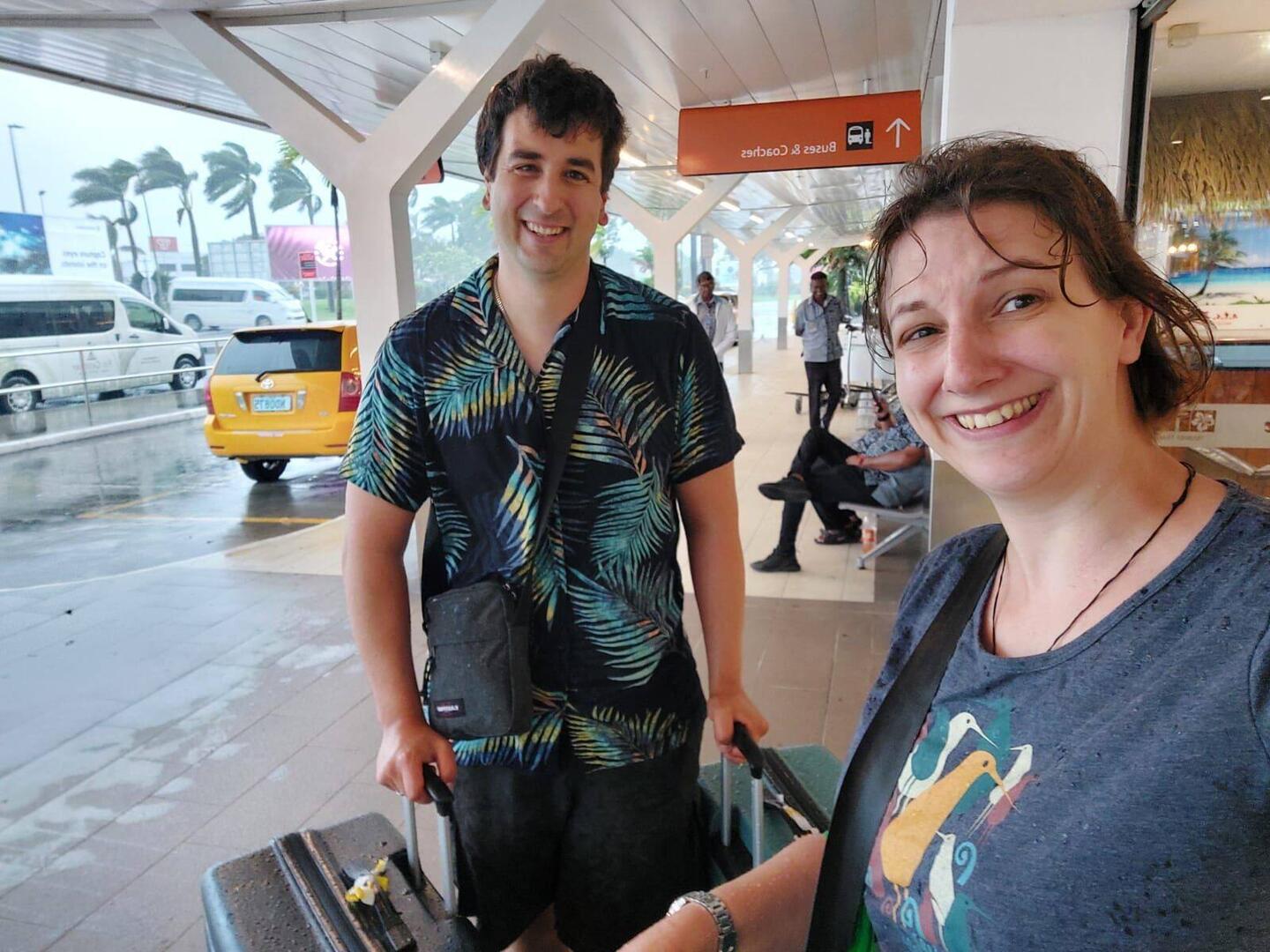 Nur bizzeli nass....