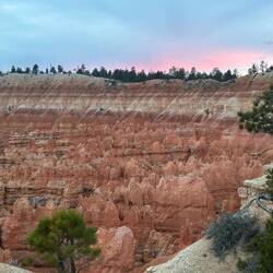 Sunset Point nach dem Sonnenuntergang