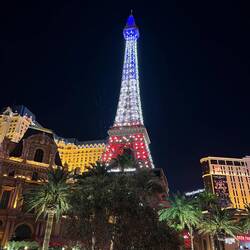 Der Eiffelturm des Paris Las Vegas Hotel & Casino