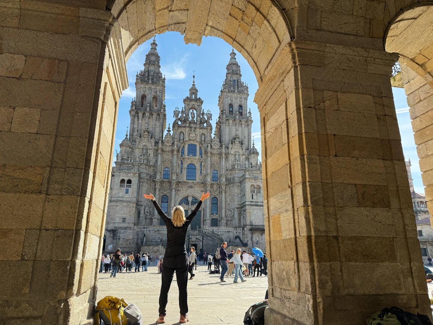 The Cathedral upon arrival this morning