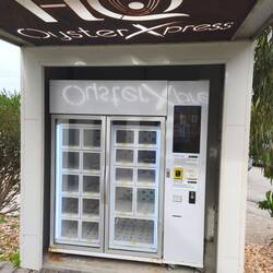 Austern-Automat bei Oyster HQ