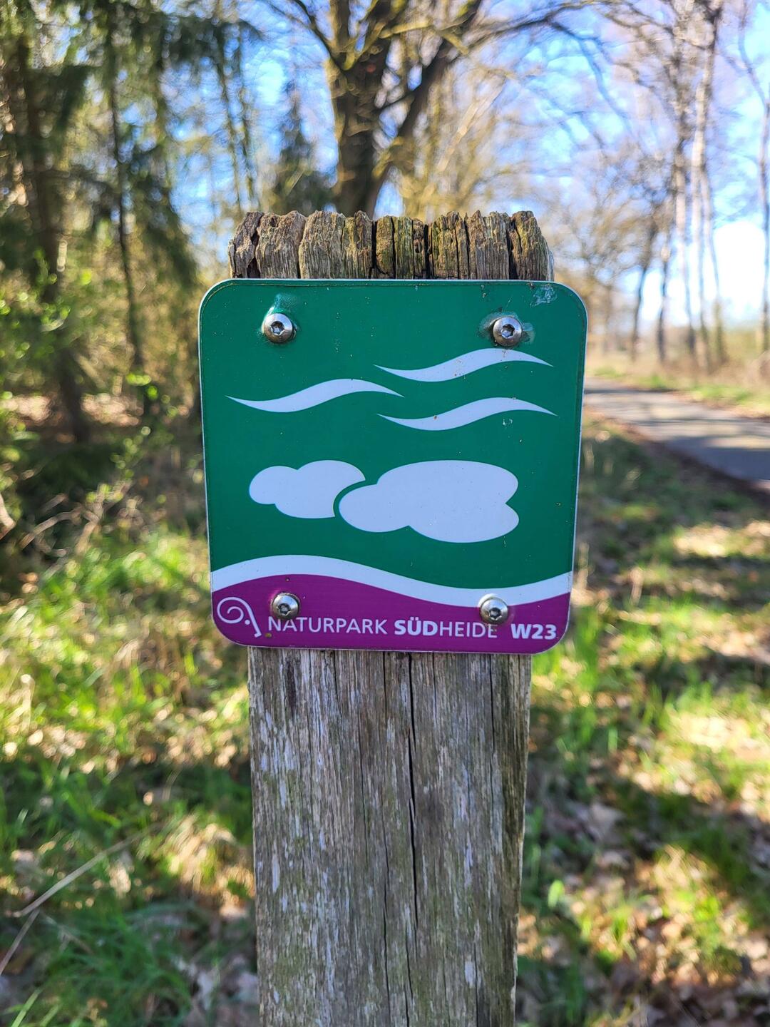 Immer diesem Zeichen nach...