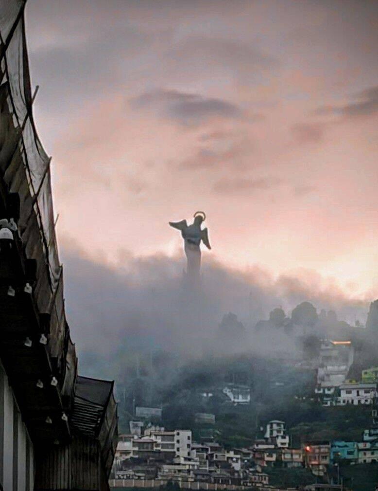 ...am letzten Nachmittag gibt es das erste Unwetter