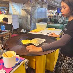 Und zum Nachtisch gibt es Bananenroti