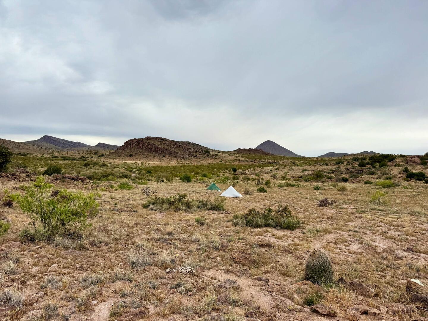 unser heutiger Zeltplatz