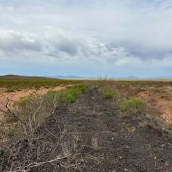 Ich denke, hier war mal eine Eisenbahnstrecke geplant.