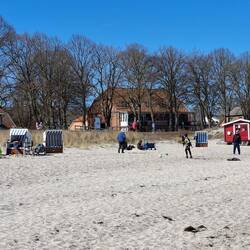 Die ersten Strandkörbe