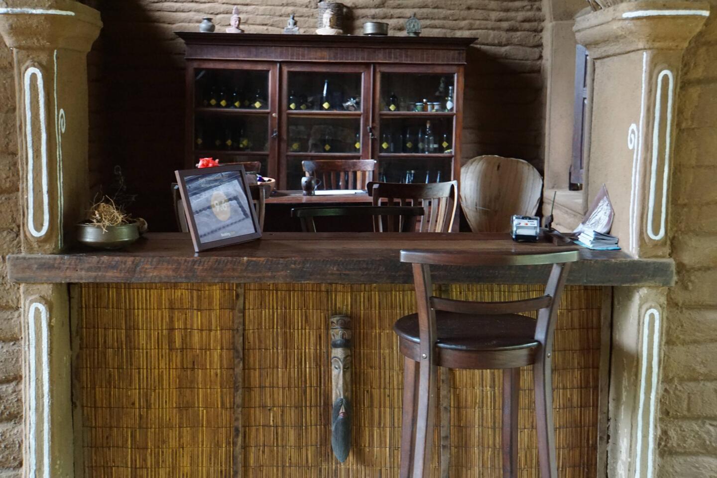 Counter im Ashram