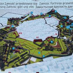 Veranschaulichung der sternförmigen Bastion aus dem 16. Jahrhundert - UNESCO Weltkulturerbe