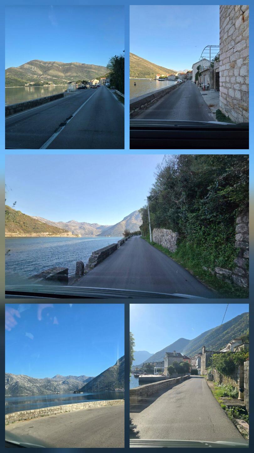 Unsere wunderschöne Umfahrung der Bucht von Kotor😍👌