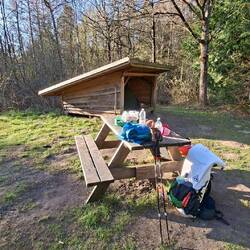 Perfekter Schlafplatz