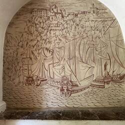 Im Eingang zum Kreuzgang