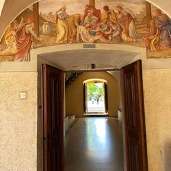 Eingang zum Kreuzgang (von innen)