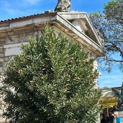 Statue auf dem Mausoleum